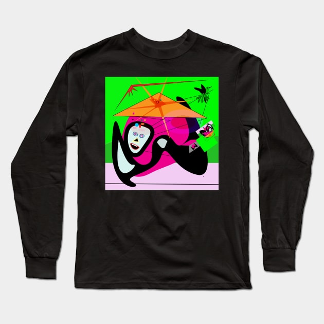 Beauty and Demons Long Sleeve T-Shirt by momomoma